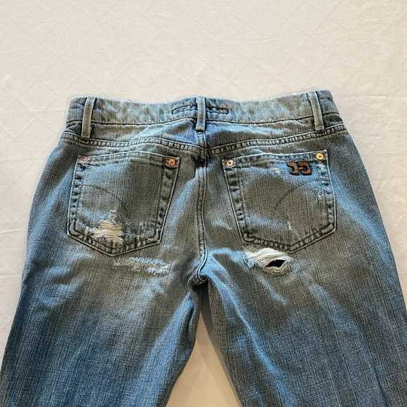 Joe's‎ Jeans Distressed Boot Cut Women's Blue Jeans size 24 EUC - Picture 7 of 7